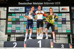 TEUTENBERG Tim Torn, KRETSCHY Moritz, THEILER Ole: National Championships-Road Cycling 2023 - ITT U23 Men