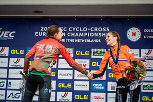 VAS Kata Blanka, KASTELIJN Yara: UEC Cyclo Cross European Championships - Drenthe 2021