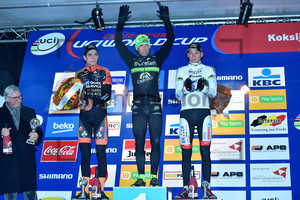 VAN AERT Wout, NYS Sven, VAN DER POEL Mathieu: UCI-WC - CycloCross - Koksijde 2015