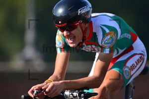 Alaiksandr Riabushenko: UCI Road World Championships, Toscana 2013, Firenze, ITT Junior Men