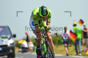Alessandro Di Marchi: 11. Stage, ITT from Avranches to Le Mont Saint Michel