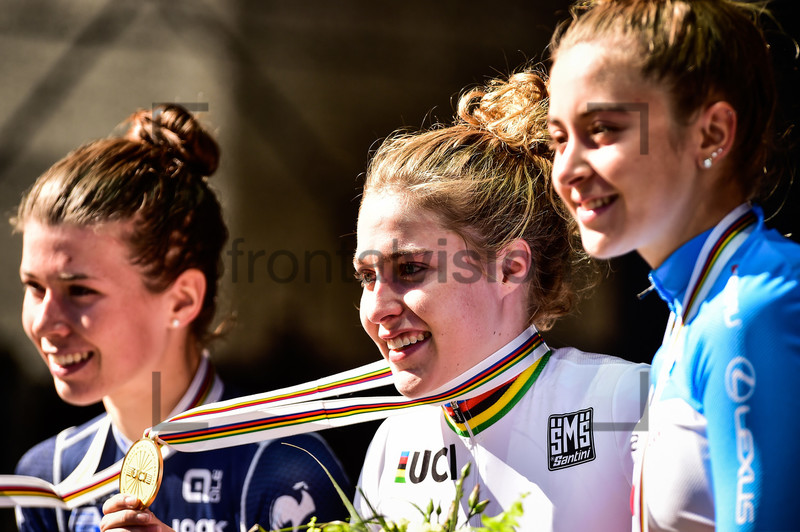 LE NET Marie, STIGGER Laura, BOILARD Simone: UCI World Championships 2018 – Road Cycling 
