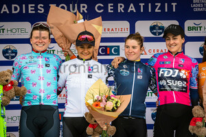 LACH Marta, VIGILIA Alessia, DEMAY Coralie, BROWN Grace: Bretagne Ladies Tour - 4. Stage