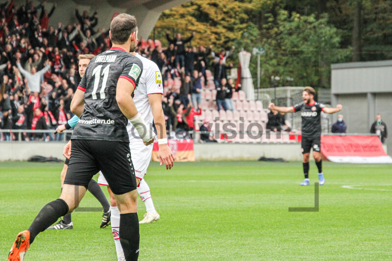 Simon Engelmann 1. FC Köln U21 vs. Rot-Weiss Essen Spielfotos 23-10-2021 