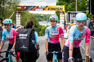 VAN AGT Eva, TOWERS Alice, HOLDEN Elizabeth: LOTTO Thüringen Ladies Tour 2022 - 5. Stage