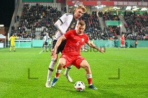 UEFA U21 Euro Qualifikation Deutschland gegen Polen Spielfotos 21.11.2023