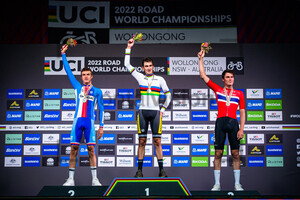VACEK MathiasFEDOROV Yevgeniy, WÃ†RENSKJOLD SÃ¸ren: UCI Road Cycling World Championships 2022