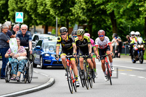 OURSELIN Paul, JUUL JENSEN Chris, DILLIER Silvan: Tour de Suisse 2018 - Stage 4