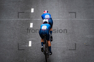 CECCHINI Elena, GUAZZINI Vittoria, PALADIN Soraya: UEC Road Cycling European Championships - Drenthe 2023