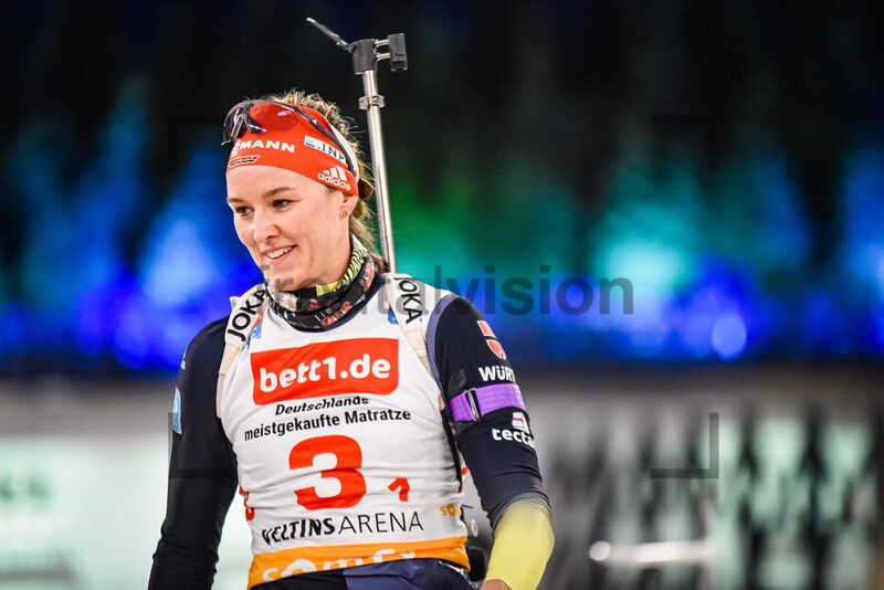 Denise Herrmann-Wick WTC Biathlon auf Schalke 28-12-2022 