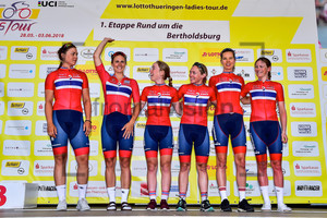 National Team Norway: 31. Lotto Thüringen Ladies Tour 2018 - Stage 1