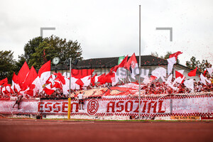 Rot-Weiss Essen Fans in Bayreuth 27.08.2022