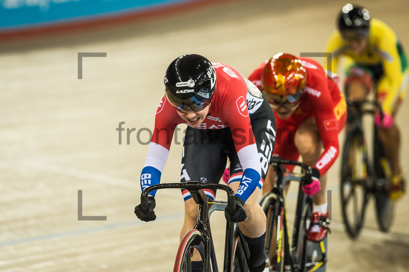 Keirin: UCI Track Cycling World Cup 2018 – London 