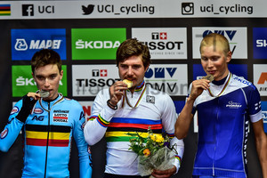 LAMBRECHT Bjorg, HIRSCHI Marc, HANNINEN Jaakko: UCI World Championships 2018 – Road Cycling