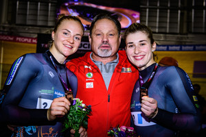 FRIEDRICH Lea Sophie, UIBEL Detlef, GRABOSCH Pauline Sophie: UCI Track Cycling World Cup 2019 – Glasgow