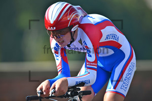 Nikolay Cherkasov: UCI Road World Championships, Toscana 2013, Firenze, ITT Junior Men