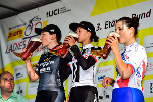 BRENNAUER Lisa, RIVERA Coryn, FOURNIER Roxane: 31. Lotto Thüringen Ladies Tour 2018 - Stage 3
