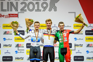 HEINRICH Nicolas, BUCK-GRAMCKO Tobias, UHLIG  Henri: German Track Cycling Championships 2019