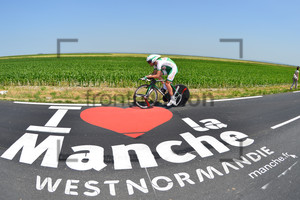 Cyril Lemoine: 11. Stage, ITT from Avranches to Le Mont Saint Michel