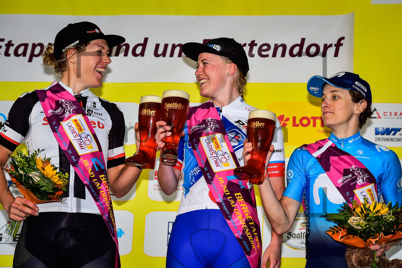 VAN DIJK Eleonora, SLIK Rozanne, JASINSKA Malgorzata: 31. Lotto Thüringen Ladies Tour 2018 - Stage 5 