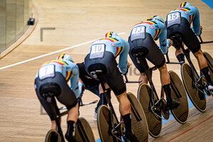 BERNARD Thibaut, DENS Tuur, POLLEFLIET Gianluca, VANDENBRANDEN Noah: UEC Track Cycling European Championships – Grenchen 2023