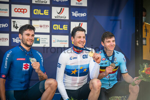 GANNA Filippo, KÜNG Stefan, EVENEPOEL Remco: UEC Road Cycling European Championships - Trento 2021