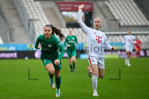 Lilli Purtscheller Achtelfinale DFB Pokal Frauen SGS Essen 1. FC Köln Spielfotos 25.11.2023