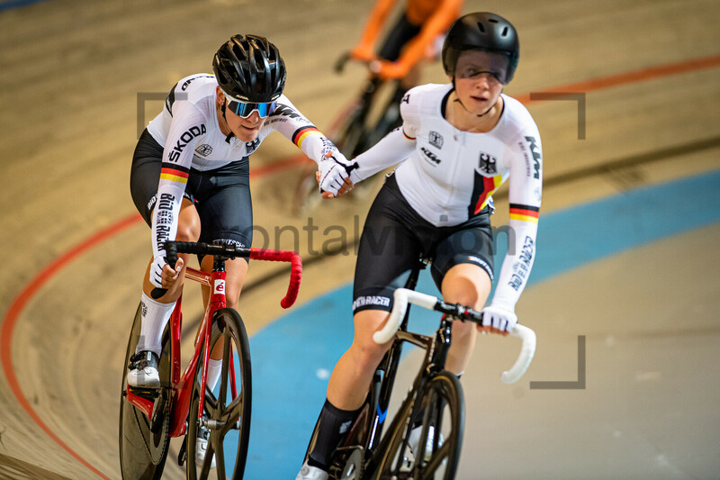 DOPJANS Hanna, REIßNER Lena Charlotte: UEC Track Cycling European Championships (U23-U19) – Apeldoorn 2021 