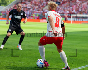 Cedric Harenbrock Rot-Weiss Essen vs. SV Elversberg Spielfotos 23.07.2022
