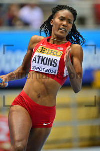 Joanna ATKINS: IAAF World Indoor Championships Sopot 2014