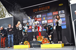 TERPSTRA Niki, PAOLINI Luca, THOMAS Geraint: 77. Gent - Wevelgem 2015