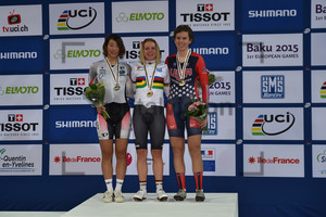 Stephanie Pohl: UCI Track Cycling World Championships 2015