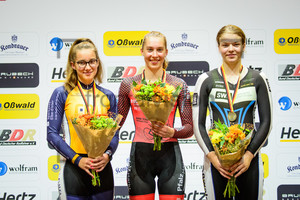 SCHNEIDER Clara, DERINGER Sophie, JÄGER Lara-Sophie: German Track Cycling Championships 2019