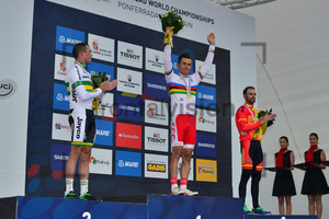 Simon Gerrans, Michal Kwiatkowski, Alejandro Valverde: UCI Road World Championships 2014 – Men Elite Road Race