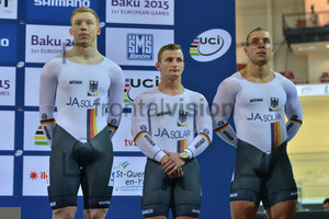 René Enders, Robert Förstemann, Joachim Eilers: UCI Track Cycling World Championships 2015