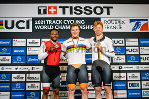 PAUL Nicholas, HOOGLAND Jeffrey, EILERS Joachim: UCI Track Cycling World Championships – Roubaix 2021
