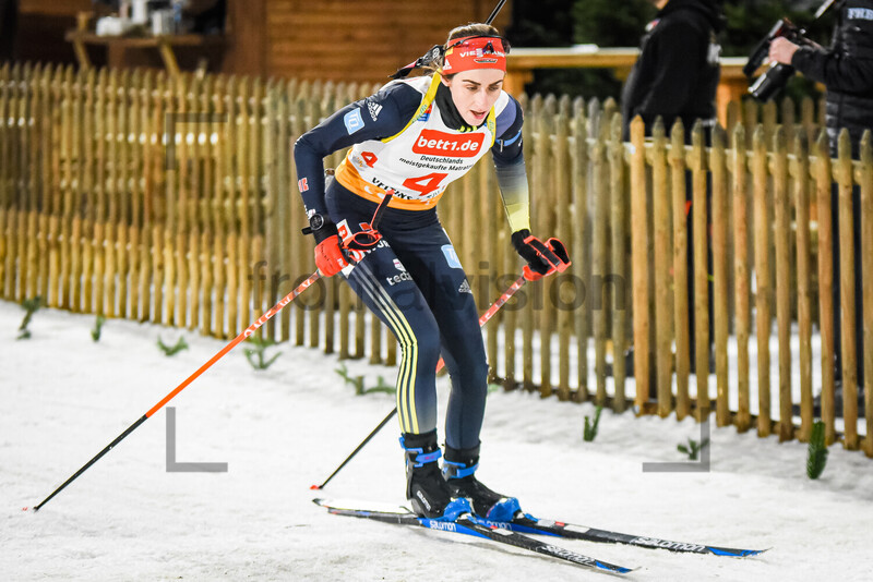 Vanessa Voigt WTC Biathlon auf Schalke 28-12-2022 