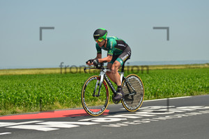 Thomas Voeckler: 11. Stage, ITT from Avranches to Le Mont Saint Michel