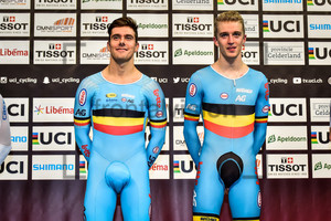 GHYS Robbe, DE KETELE Kenny: Track Cycling World Cup - Apeldoorn 2016