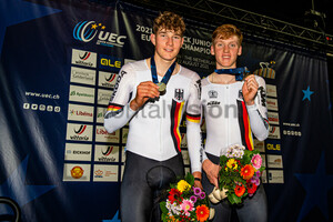 MASCHKE Malte, ZIPPAN Nicolas: UEC Track Cycling European Championships (U23-U19) – Apeldoorn 2021