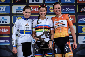 JOHANSSON Emma, ARMITSTEAD Elizabeth, BLAAK Chantal: 100. Ronde Van Vlaanderen 2016