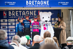 DUVAL Eugénie, FAHLIN Emilia, BROWN Grace: Bretagne Ladies Tour - 5. Stage