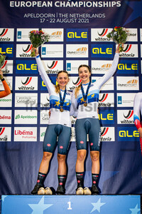CONSONNI Chiara, FIDANZA Martina: UEC Track Cycling European Championships (U23-U19) – Apeldoorn 2021