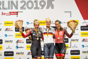HINZE Emma, FRIEDRICH Lea Sophie, WELTE Miriam: German Track Cycling Championships 2019