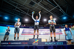 REINHARDT Theo, VIVIANI Elia, HESTERS Jules: UEC Track Cycling European Championships – Munich 2022