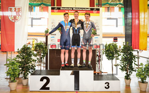 RÖBEL Christian, JÄGER Julien, ZILLMER Maarten: Track German Championships 2017