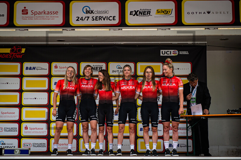 ARKEA PRO CYCLING TEAM: LOTTO Thüringen Ladies Tour 2022 - Teampresentation 
