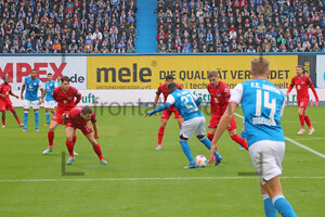 Christian Kinsombi Hansa Rostock vs. Hertha BSC Spielfotos 05.11.2023