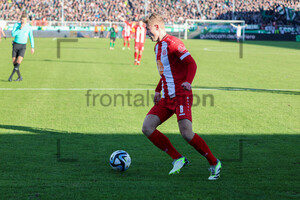 Cedric Harenbrock Preußen Münster vs. Rot-Weiss Essen Spielfotos 28.01.2024
