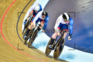CARLIN Jack, HINDES Philip, TRUMAN Joseph: UCI Track Cycling World Cup Manchester 2017 – Day 1